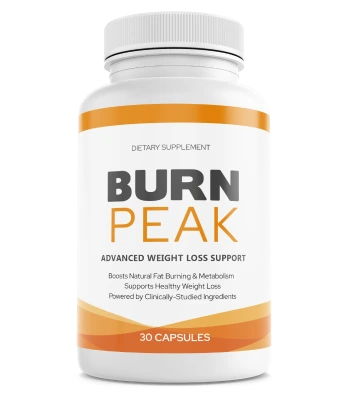 BurnPeak supplement bottle